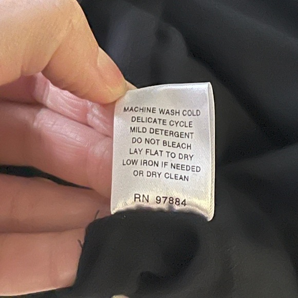 NEW TART COLLECTION Kris Dress Shadow Dot Slinky Stretch Lace Tie Back Large - Picture 9 of 9